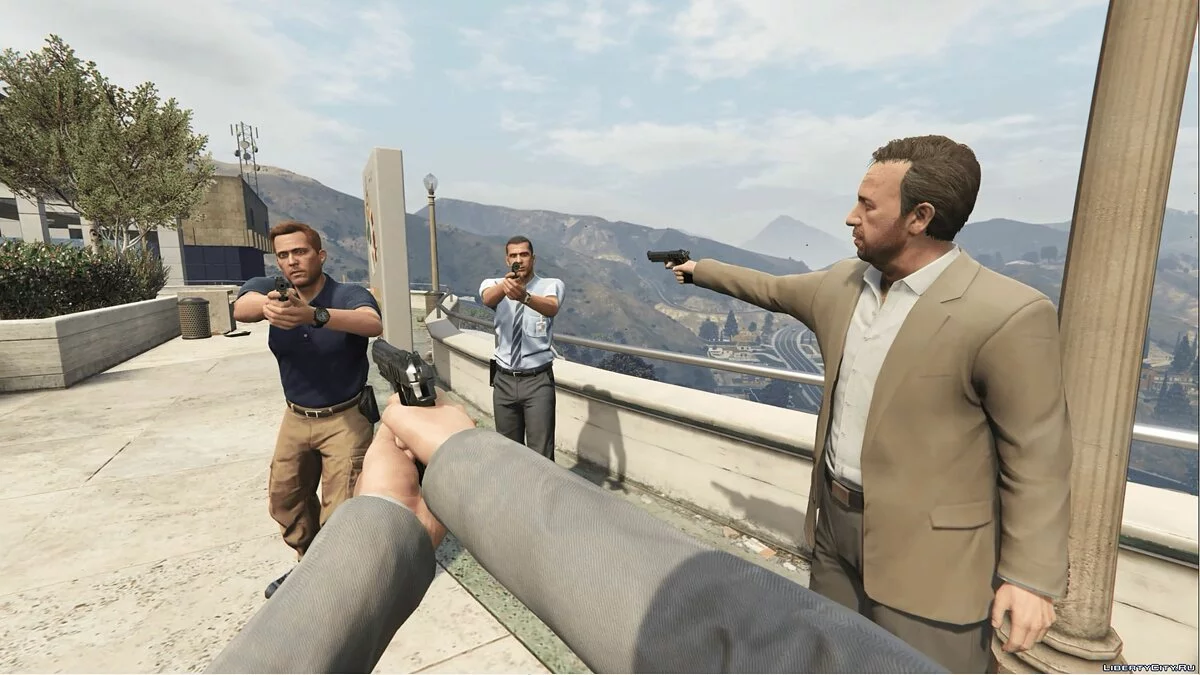 Кат-сцени від першої особи 1.0 / GTA 5