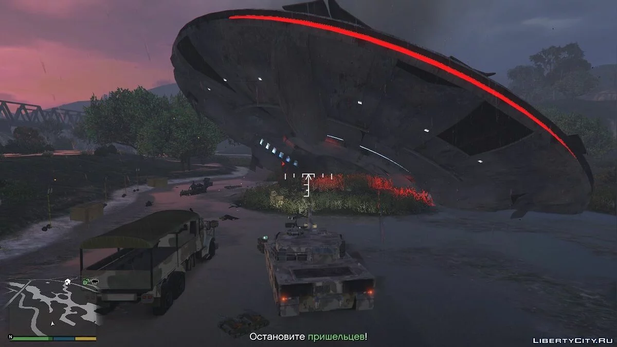 Інопланетне вторгнення (AlienWar) v1.0 / GTA 5