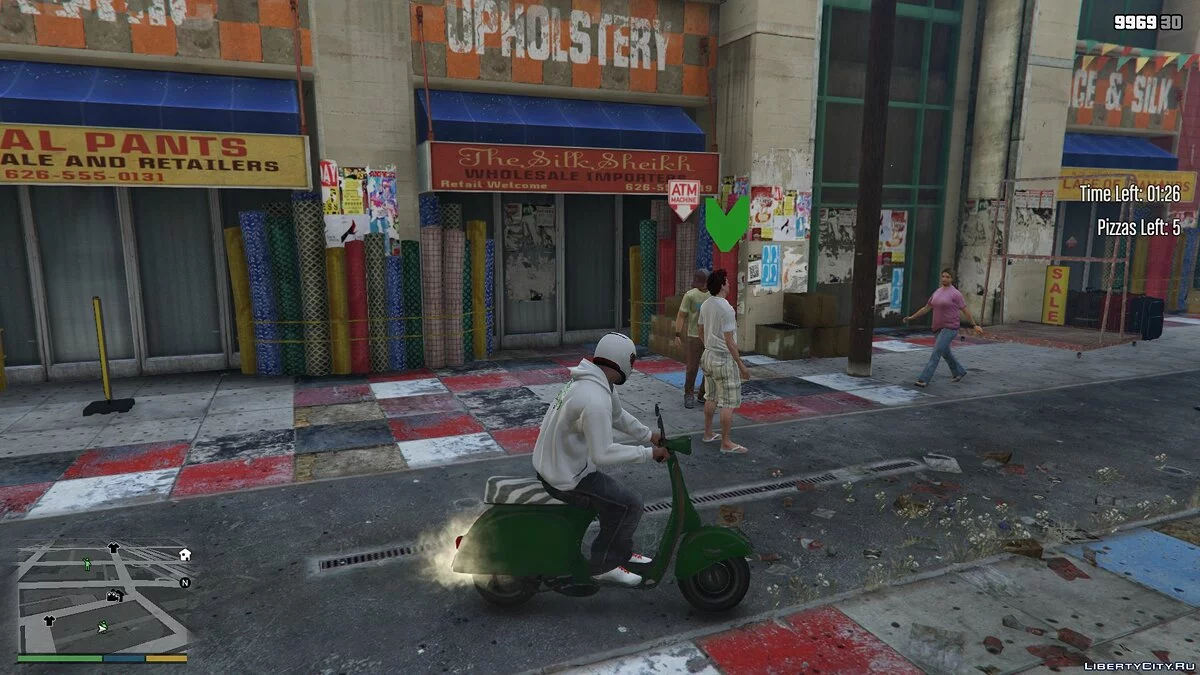 Pizza Delivery Mission 1.1.0 - Pizza Delivery / GTA 5