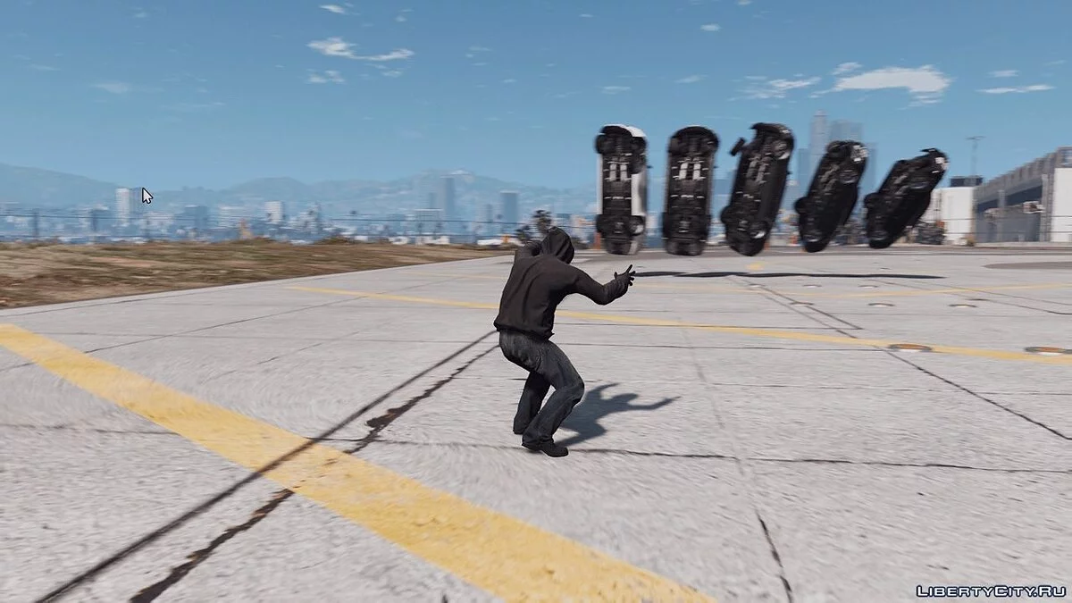 Psychokinetic 0.5.6.1 – Суперсили (Телекинез, політ, вогняні кулі та блискавки) / GTA 5