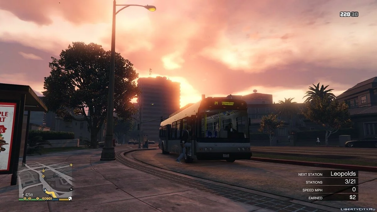 Simulador de Motorista de Ônibus (Bus Simulator V) 1.0 / GTA 5