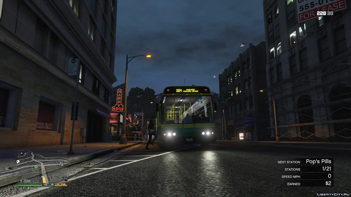 Simulador de Motorista de Ônibus (Bus Simulator V) 1.0 / GTA 5