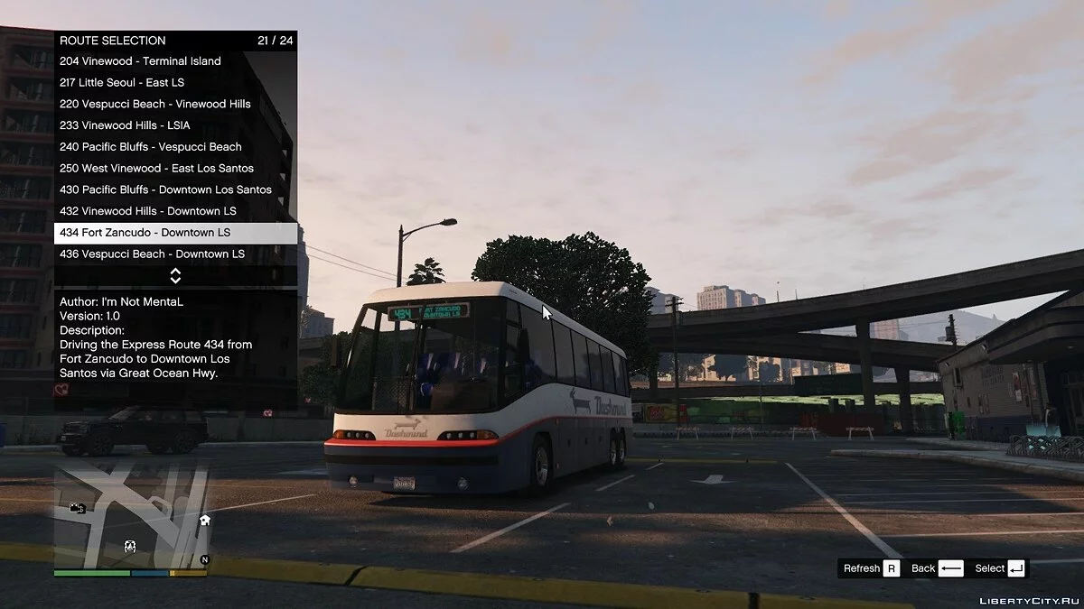 Simulador de Motorista de Ônibus (Bus Simulator V) 1.0 / GTA 5
