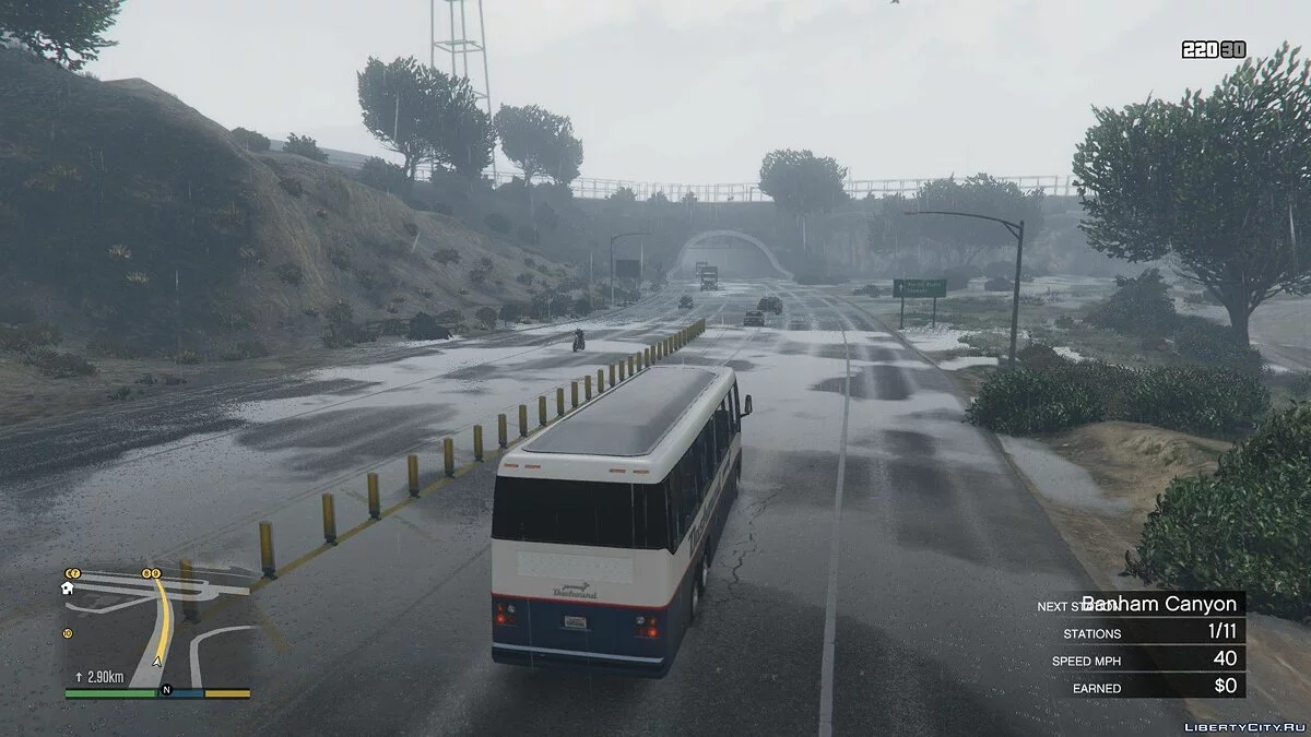 Simulador de Motorista de Ônibus (Bus Simulator V) 1.0 / GTA 5