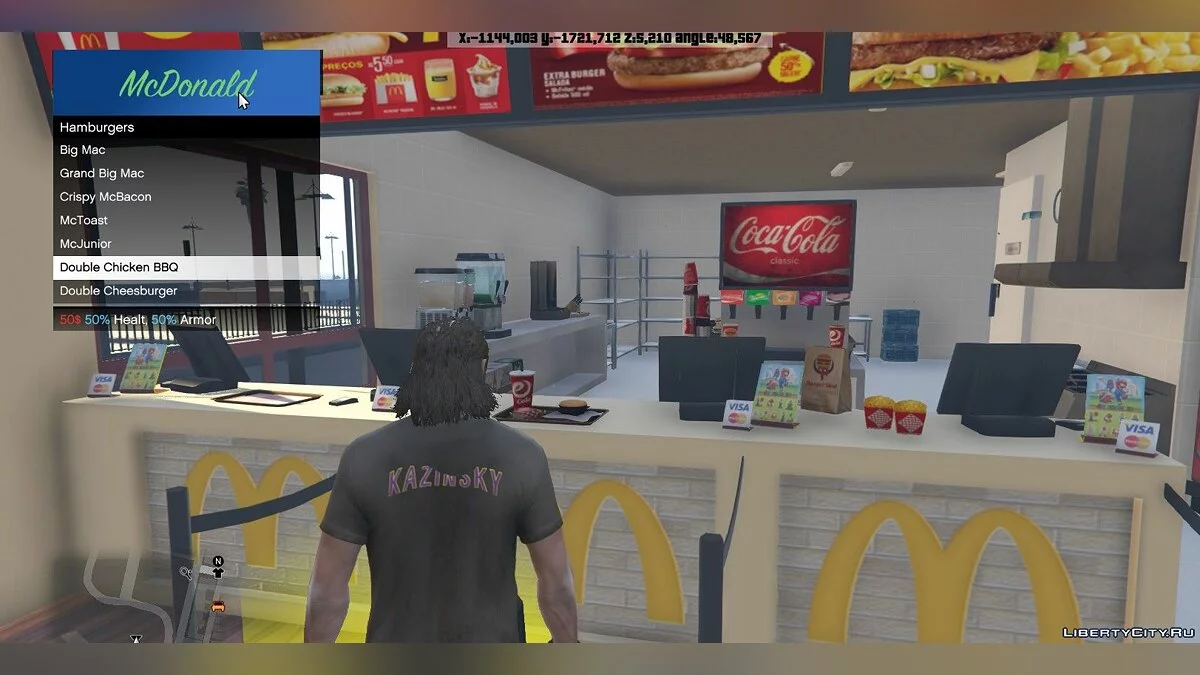 Working McDonald's 1.5 - Functional McDonald's / GTA 5