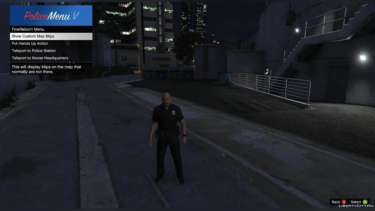 警察菜单 V 1.9 / GTA 5
