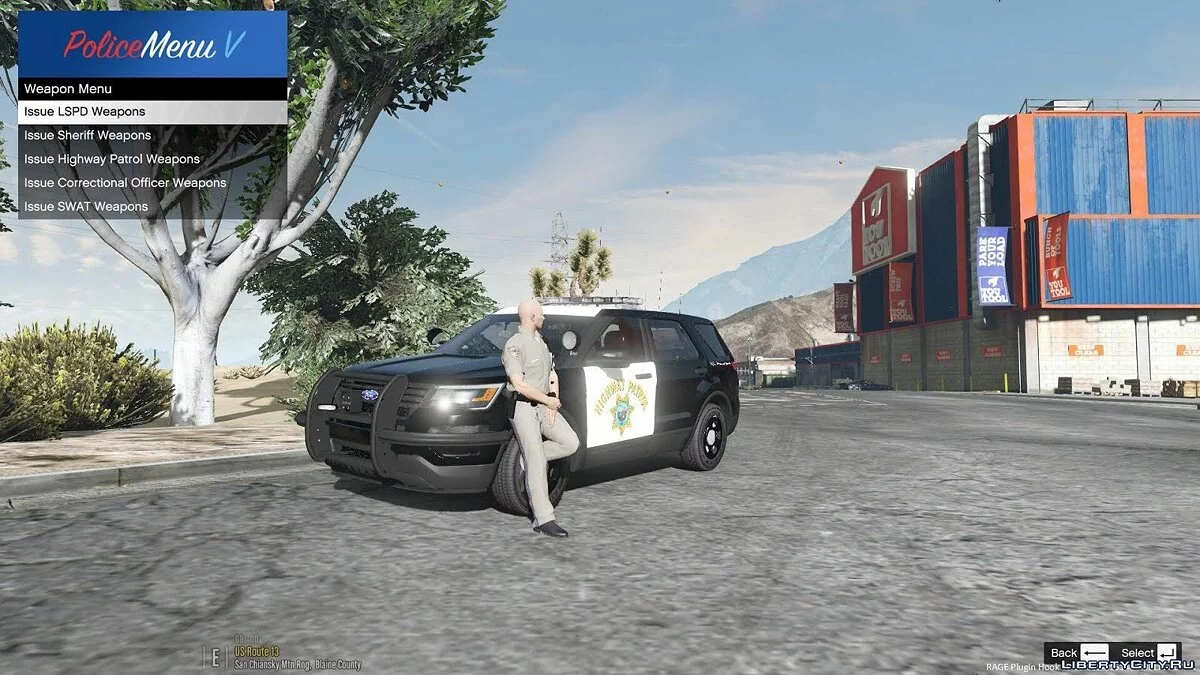 警察菜单 V 1.9 / GTA 5