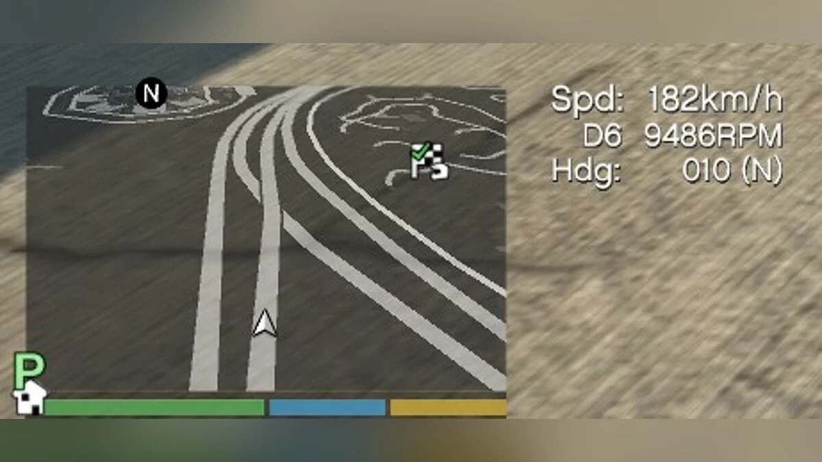 Compteur de Vitesse Simple 1.0 / GTA 5