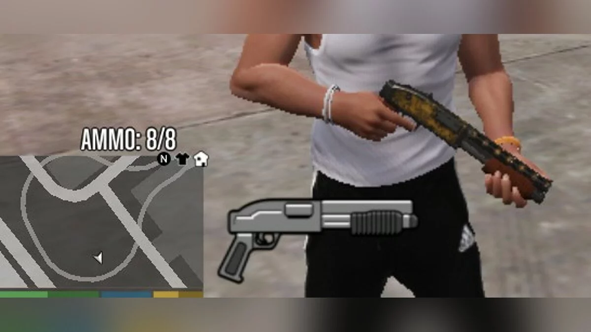 Advanced Weapon Hud 1.4 - Enhanced HUD for GTA 5 / GTA 5