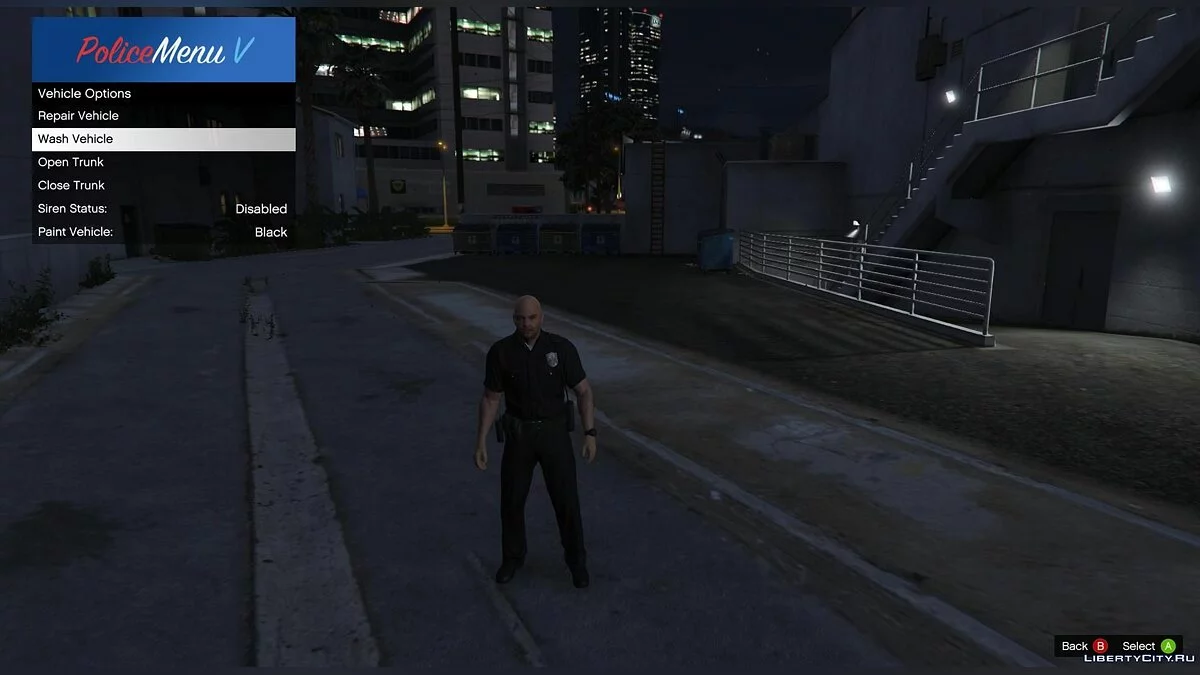 警察菜单 V 2.1 - 警察选项菜单 / GTA 5