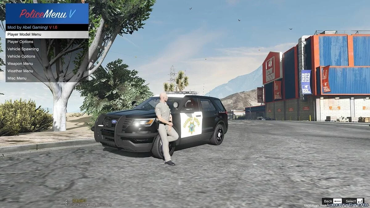 警察菜单 V 2.1 - 警察选项菜单 / GTA 5