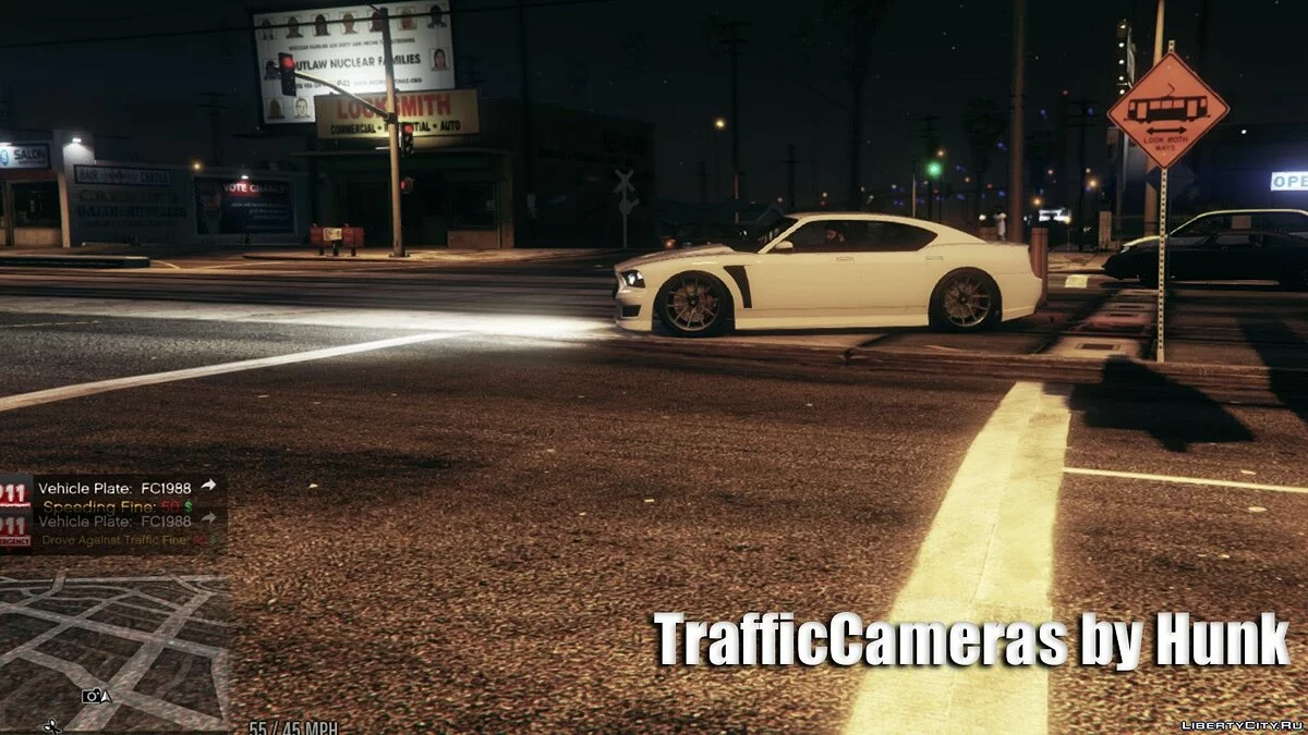 Cámaras de Tráfico 1.7b - Registro de infracciones en la carretera / GTA 5