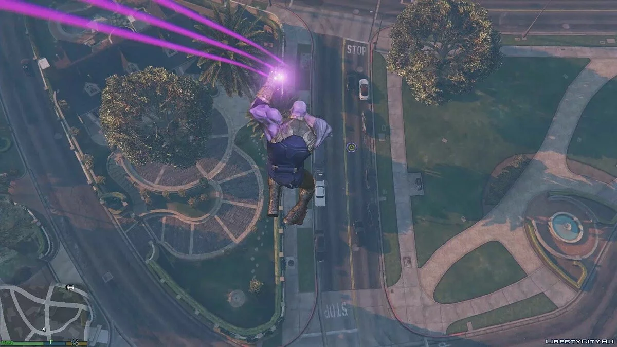 Poderes de Thanos e as Joias do Infinito / GTA 5