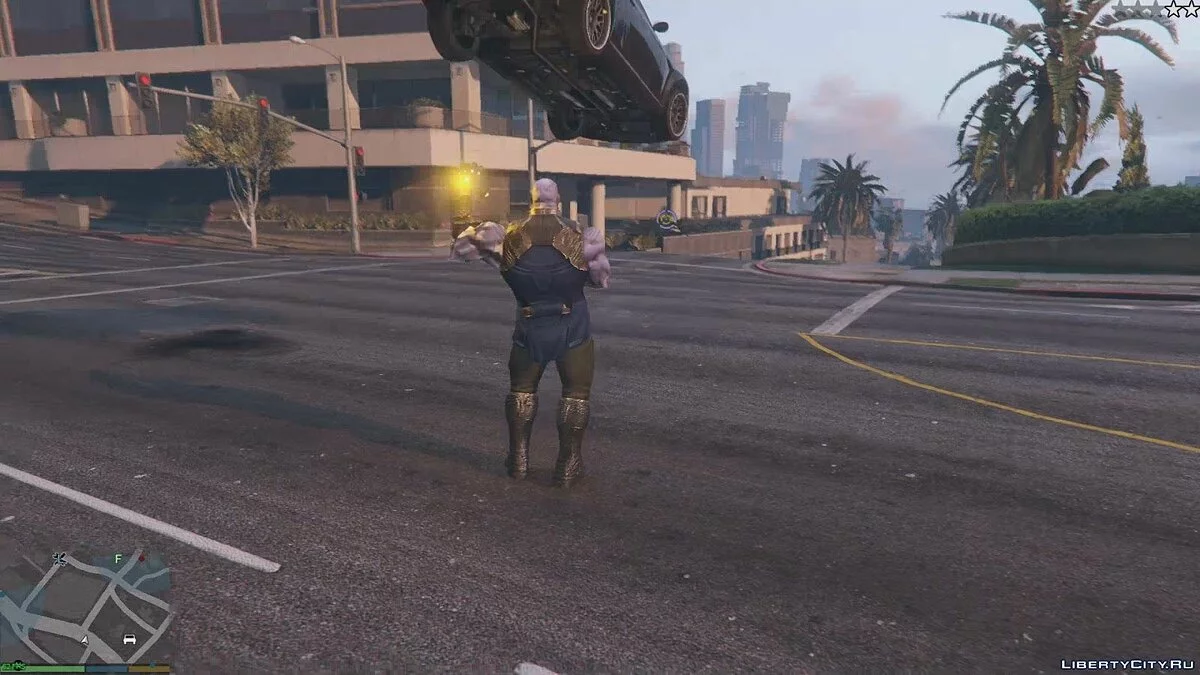 Poderes de Thanos e as Joias do Infinito / GTA 5