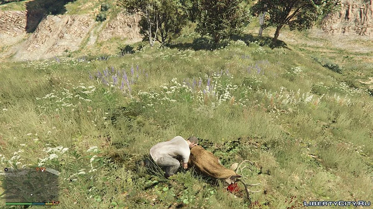 Ability to Search Animals and Skin Them / GTA 5