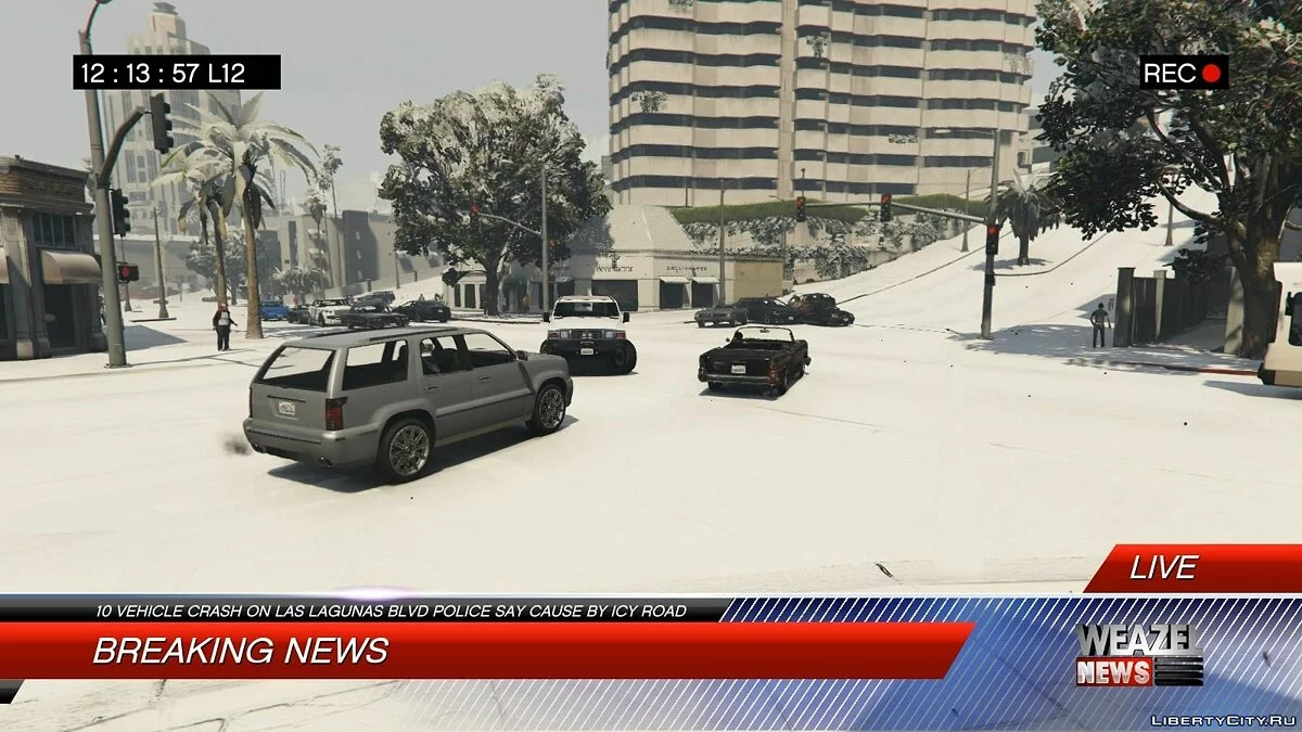 Слизькі дороги / GTA 5