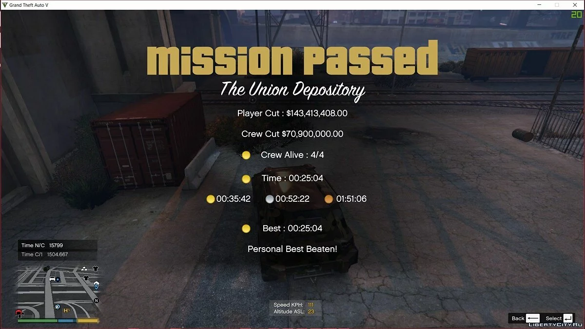 Assaltos de GTA Online no modo para um jogador / GTA 5