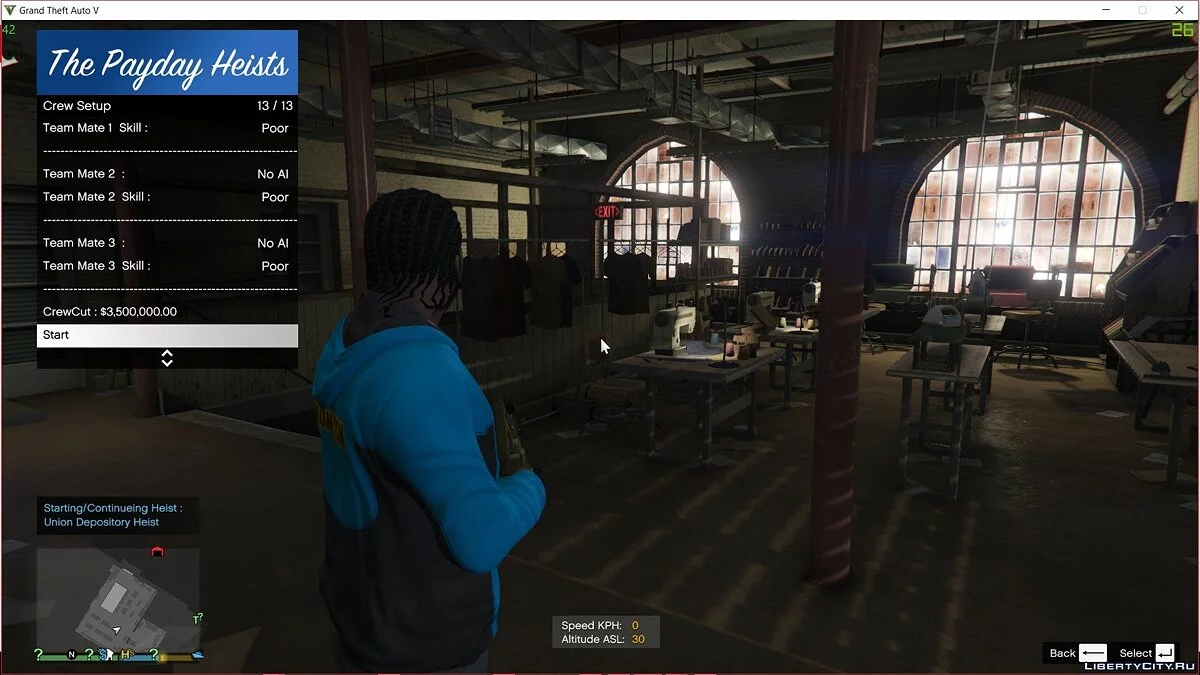 Assaltos de GTA Online no modo para um jogador / GTA 5