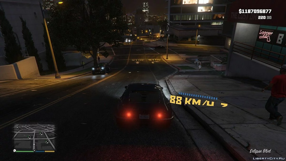 Compteur de vitesse 3D simple / GTA 5
