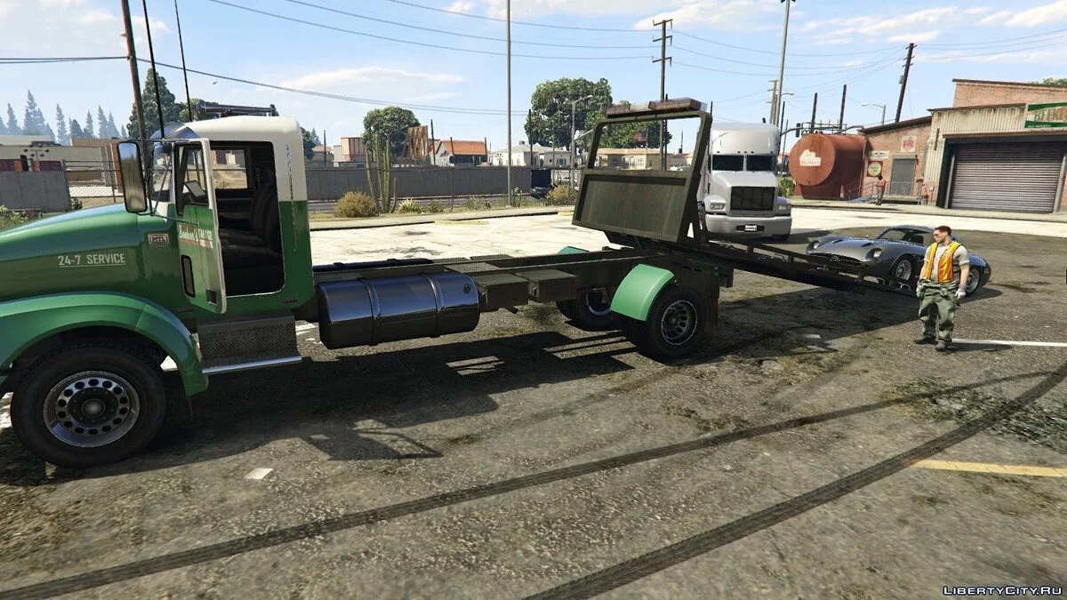 Робочий вантажник Flatbed / GTA 5