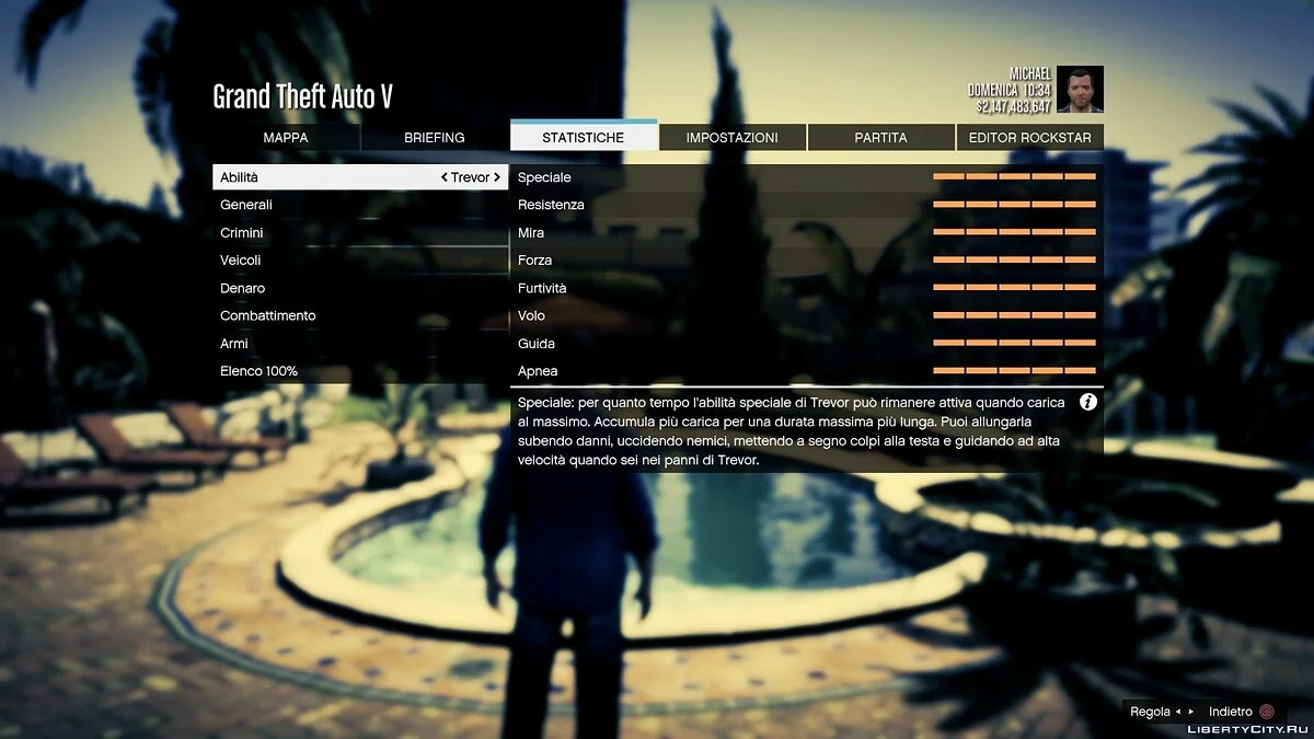 Pengeditan Statistik / GTA 5