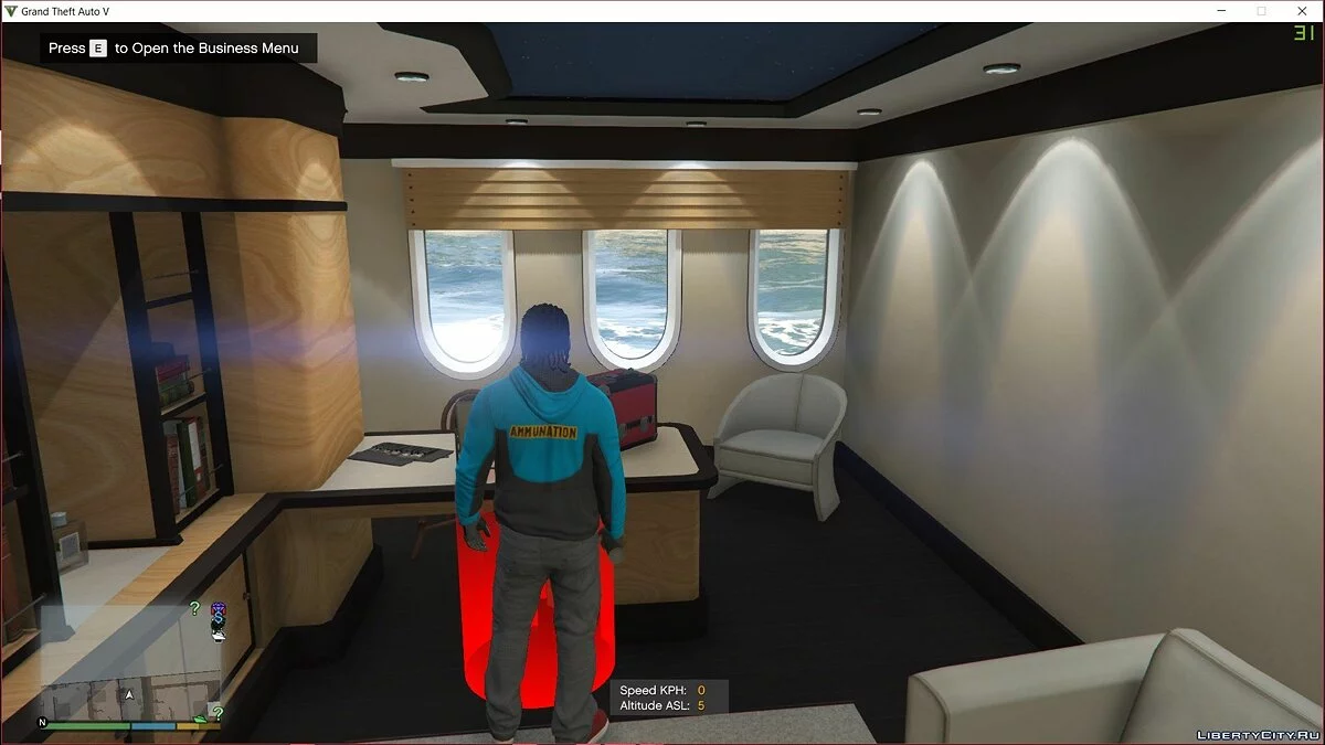 Iate Galaxy Super Funcional / GTA 5
