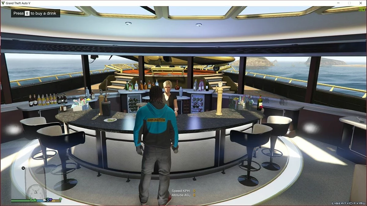 Iate Galaxy Super Funcional / GTA 5