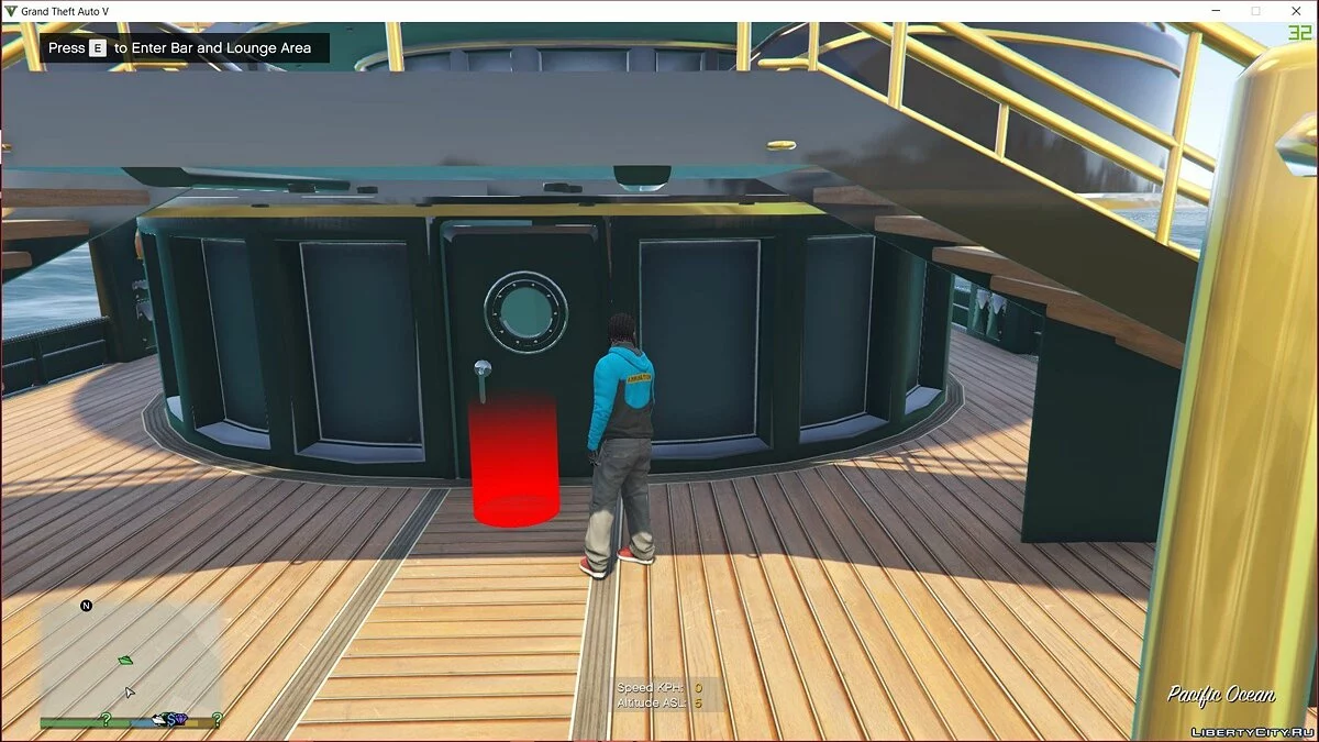Iate Galaxy Super Funcional / GTA 5