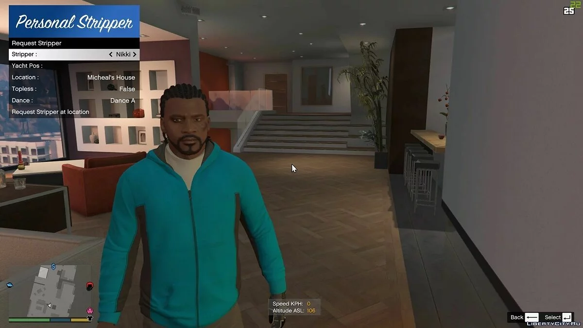 Личная стриптезерша 2.1 (Addon Ped Support) / GTA 5