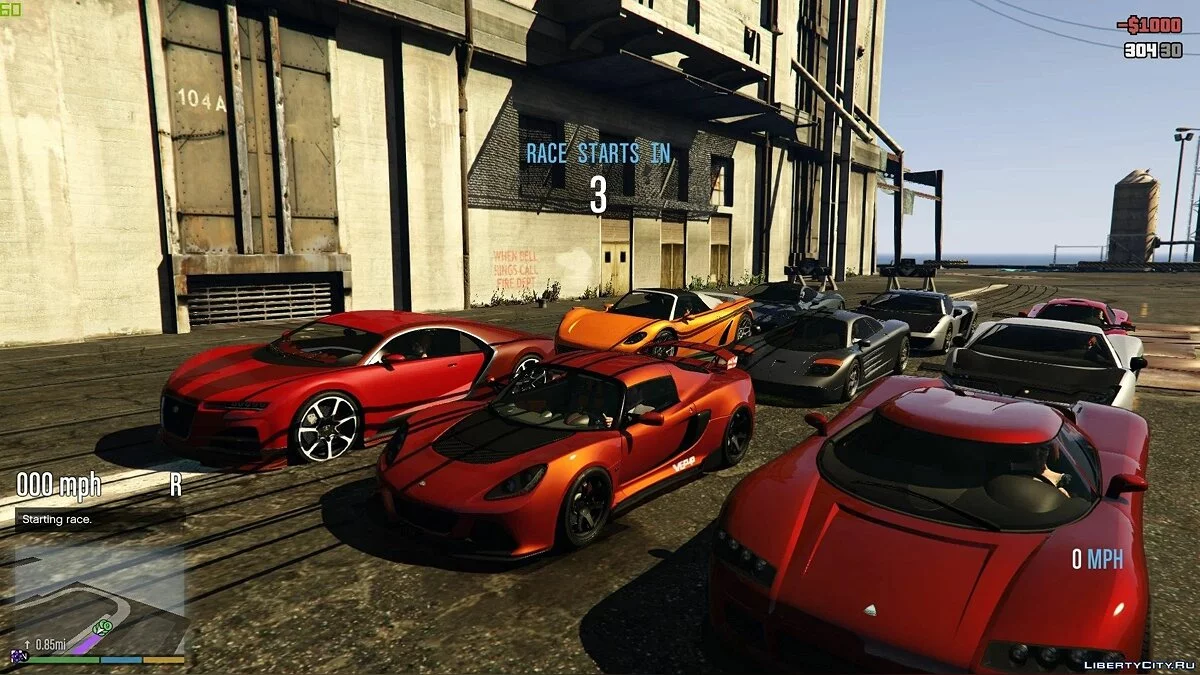 Вуличні гонки з NPC / GTA 5