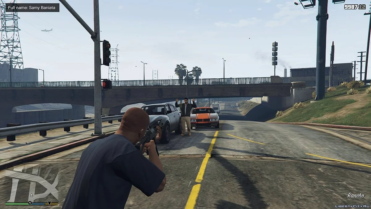 Можливість затримувати пішоходів / GTA 5