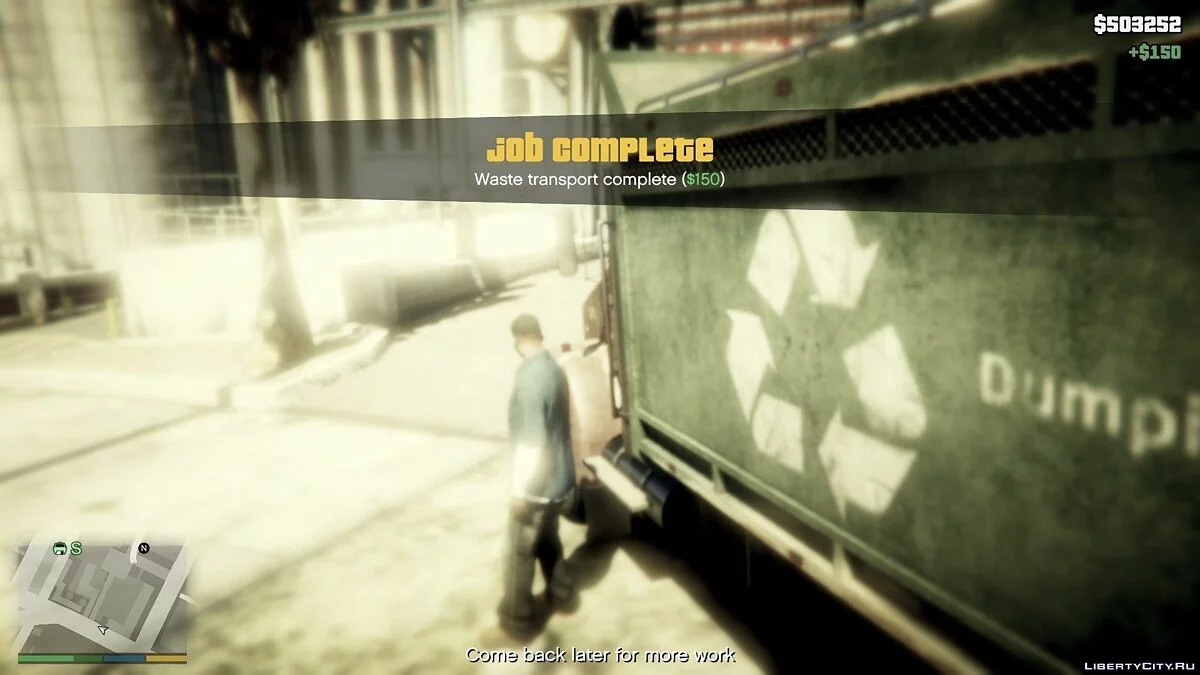 Ability to Work as a Garbage Truck Driver / GTA 5