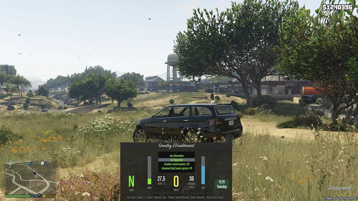 EDashboard 1.01 — GUI Dashboard for Vehicles / GTA 5