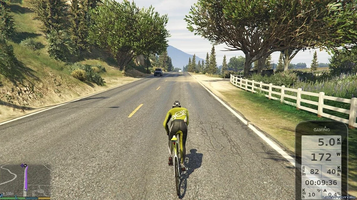 GT Bike V 0.2.2 - Віртуальний велотренажер / GTA 5