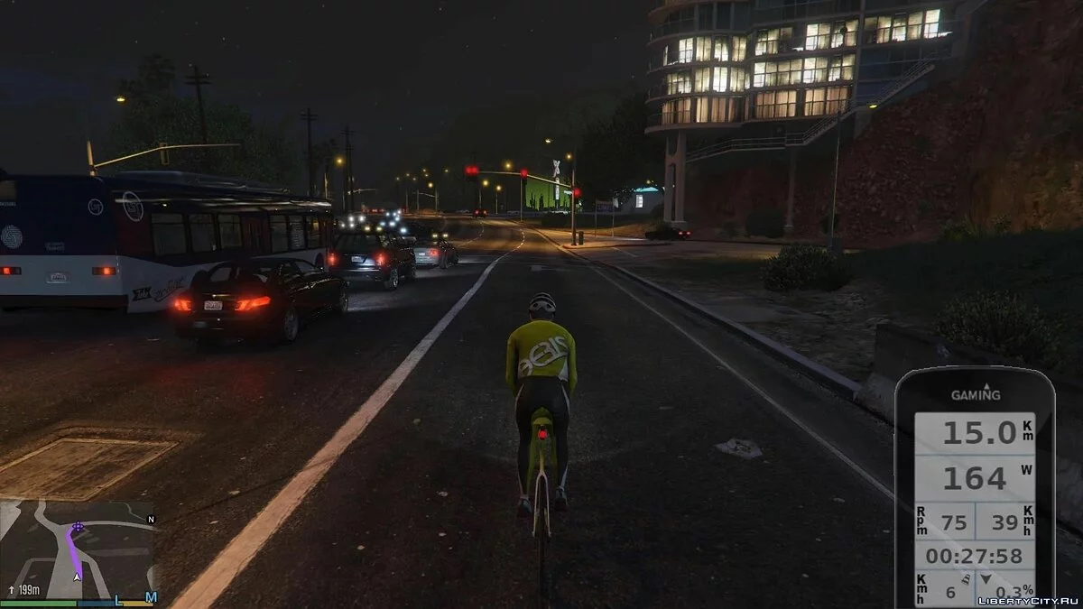 GT Bike V 0.2.2 - Віртуальний велотренажер / GTA 5
