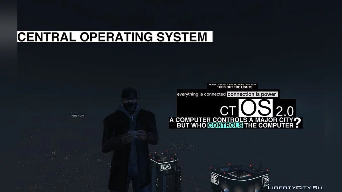 ctOS V (Watch Dogs Hack Mod) .05pa / GTA 5