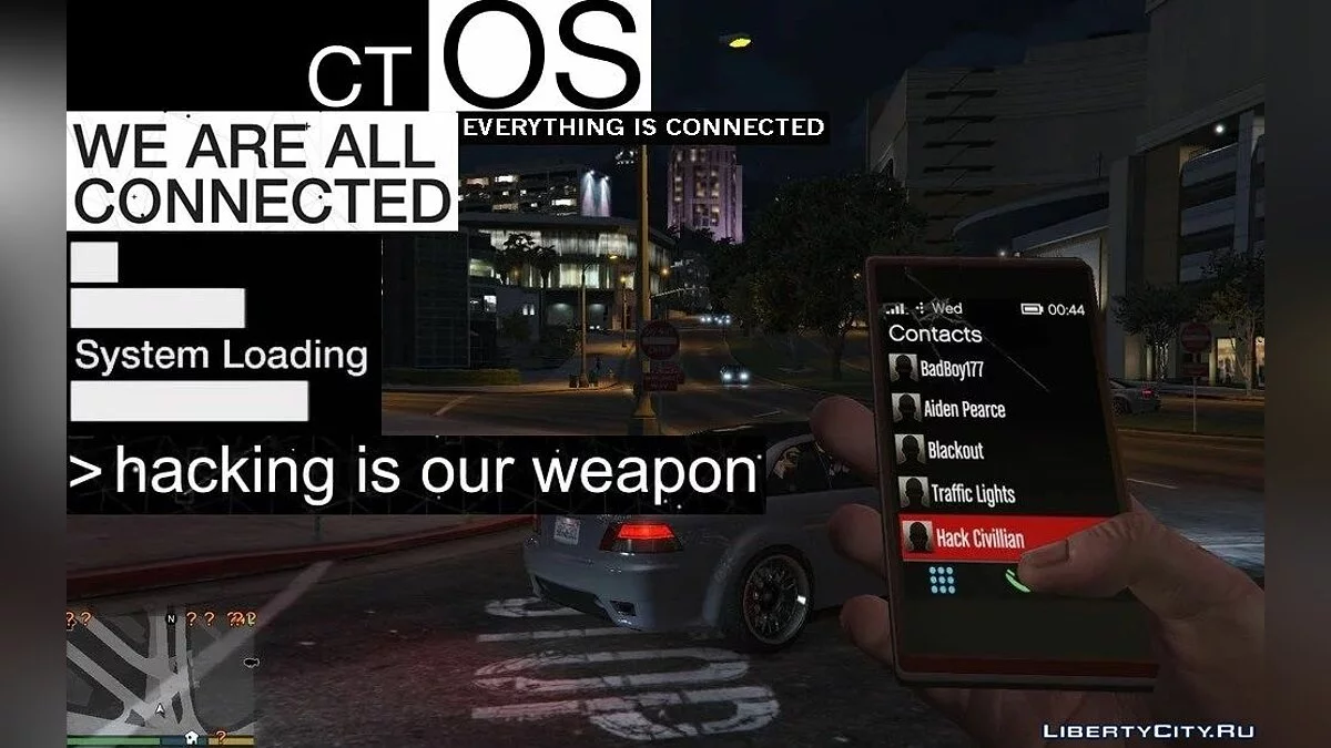 ctOS V (Watch Dogs Hack Mod) .05pa / GTA 5