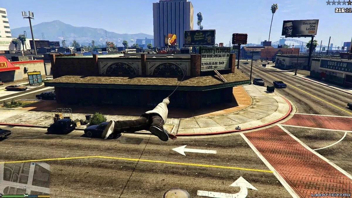Мод скрипта Just Cause 3 - Крючок / GTA 5