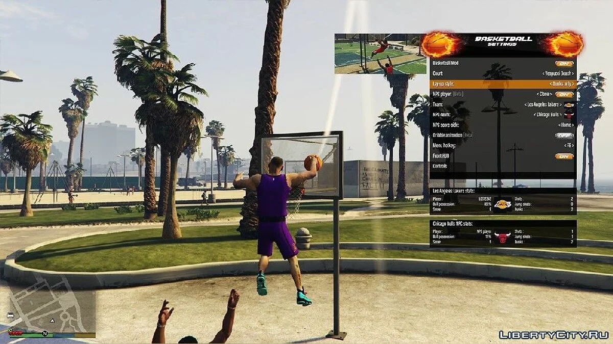 Play Basketball in Los Santos / GTA 5
