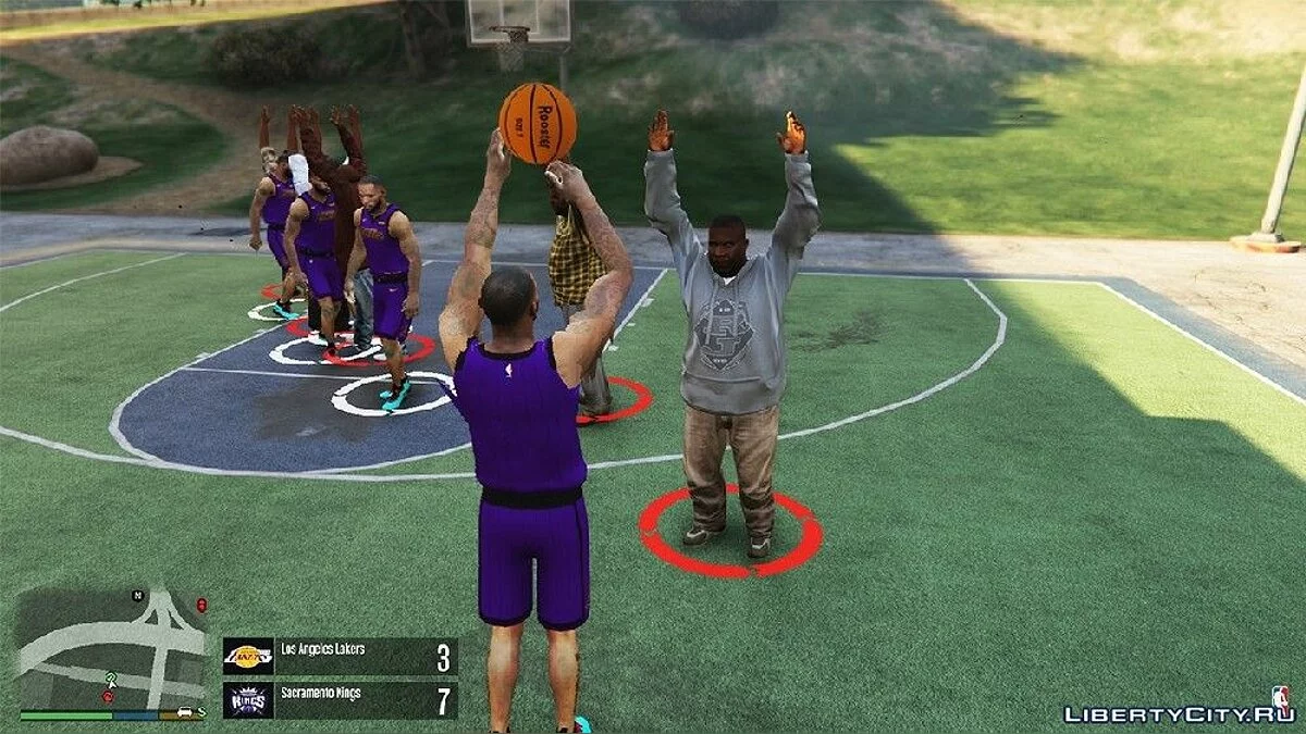 Play Basketball in Los Santos / GTA 5