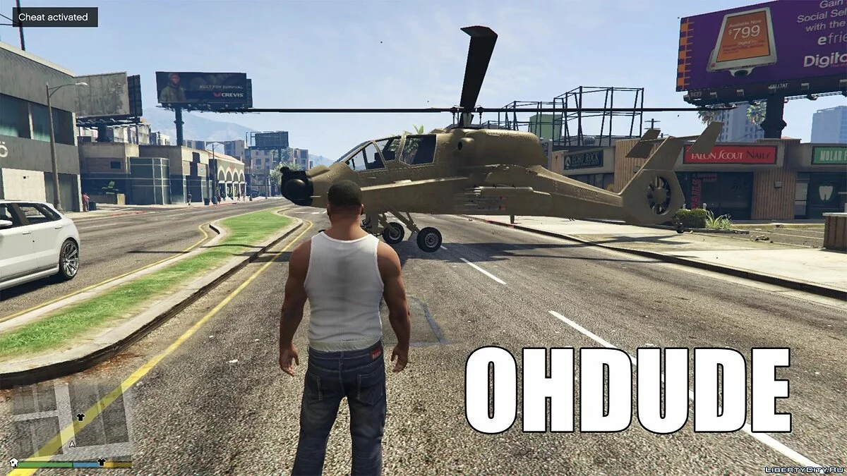 Cheat-System wie in San Andreas / GTA 5
