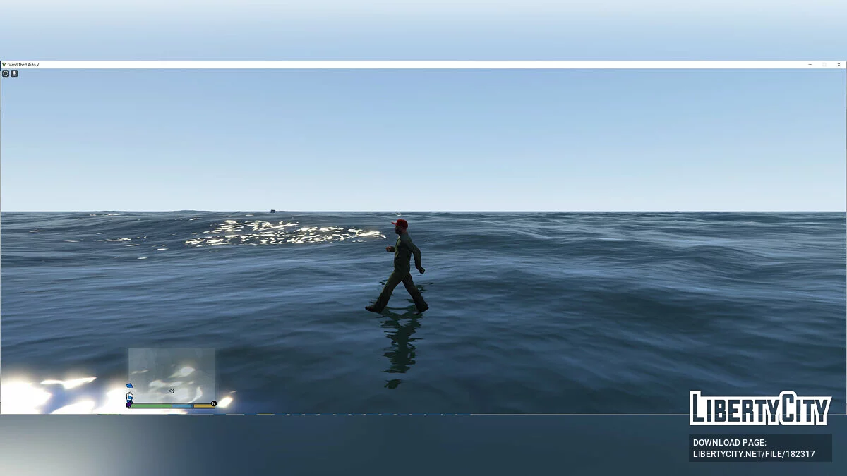 Возможность ходить по воде / GTA 5