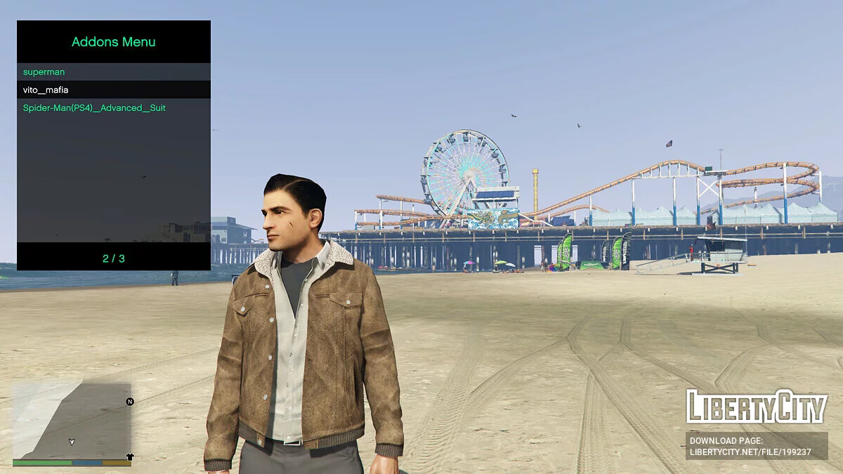 Addons Menu 1.0 / GTA 5