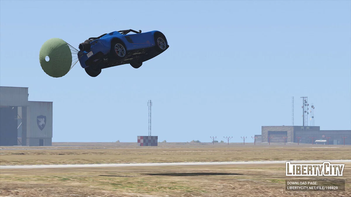 Drag Parachutes 1.5 / GTA 5
