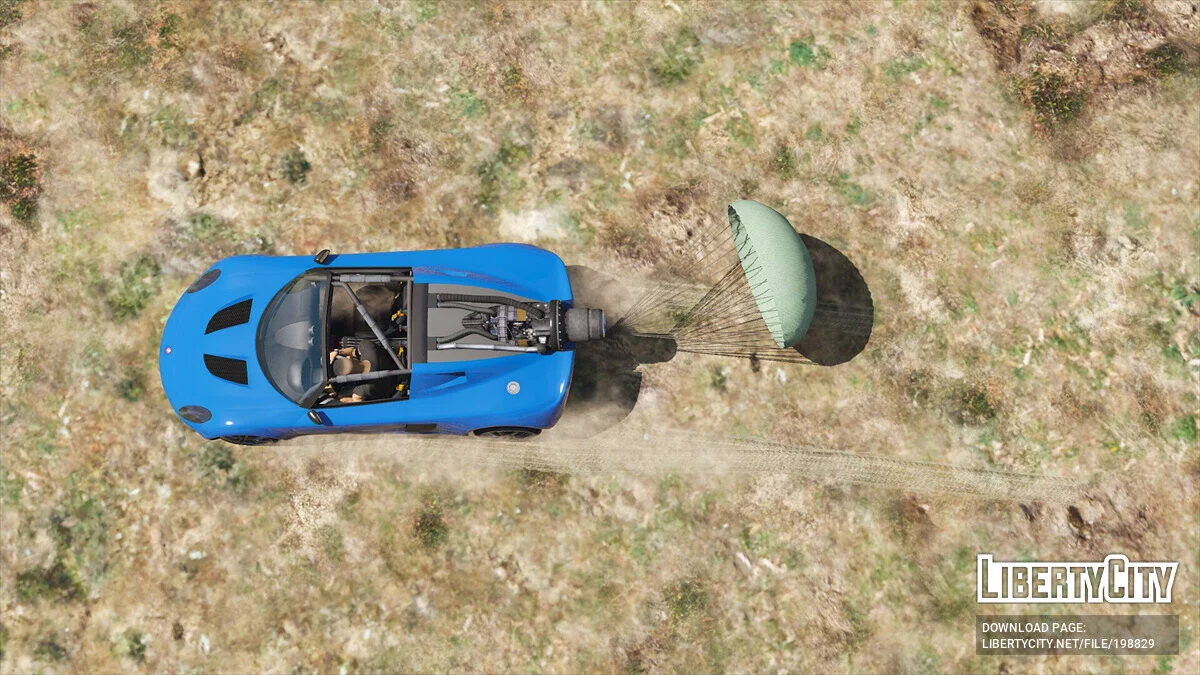 Drag Parachutes 1.5 / GTA 5
