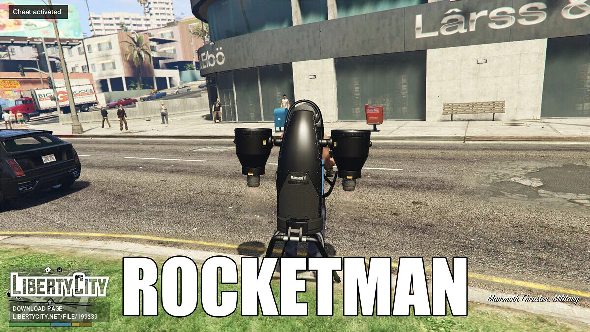 San Andreas Cheat System in GTA 5 1.0 / GTA 5