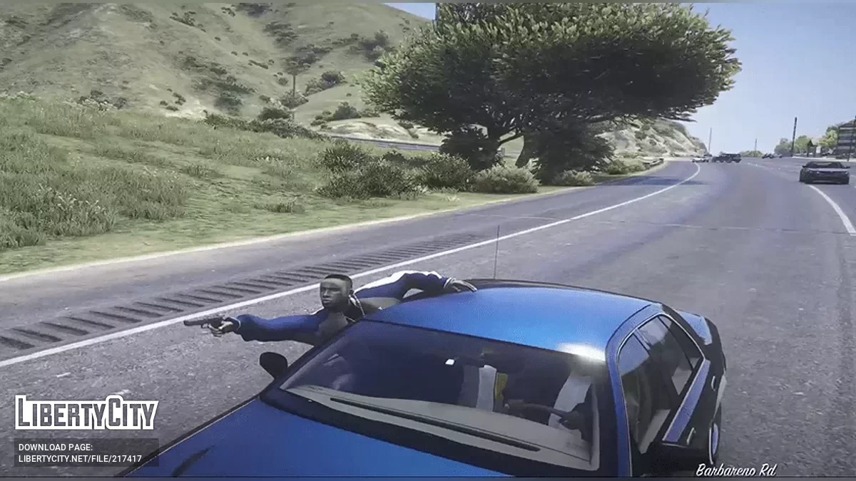 GTA IV Driveby Animation v1.0 / جي تي أي 5