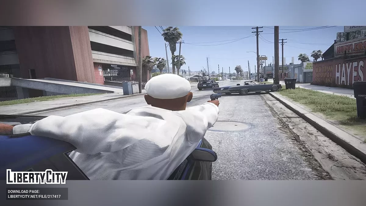 GTA IV Driveby Animation v1.0 / جي تي أي 5