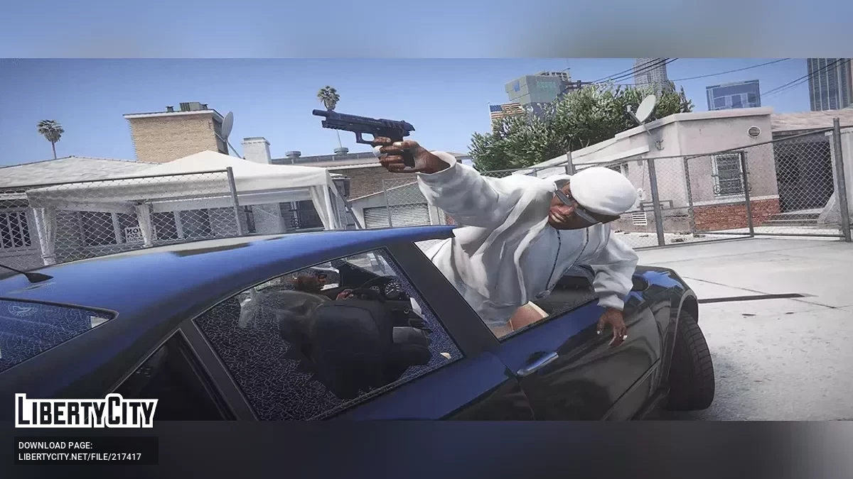 GTA IV Driveby Animation v1.0 / جي تي أي 5