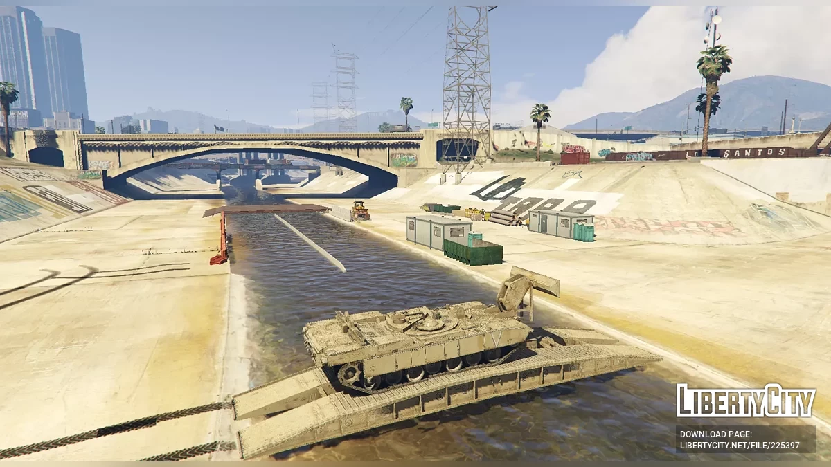 Сценарій системи спільного штурмового мосту M1074 / GTA 5